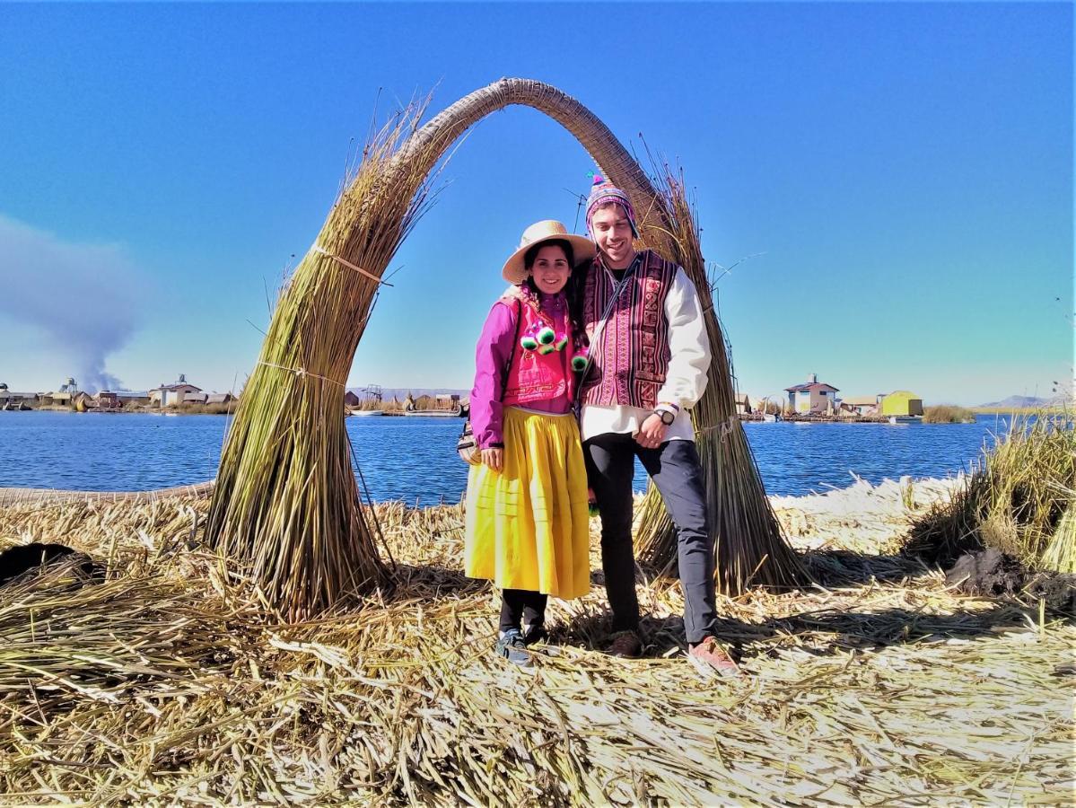 Los Uros Puno Buitenkant foto