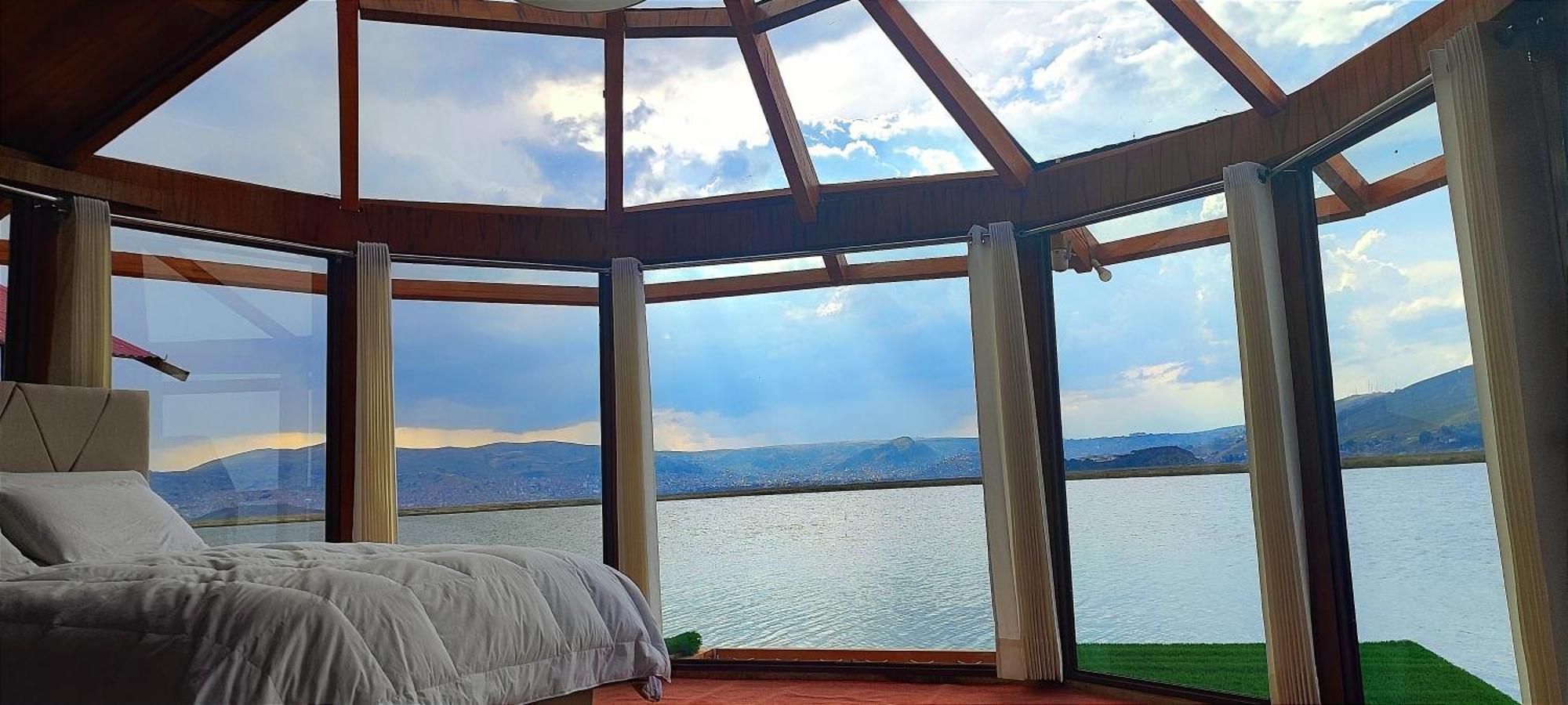 Los Uros Puno Buitenkant foto
