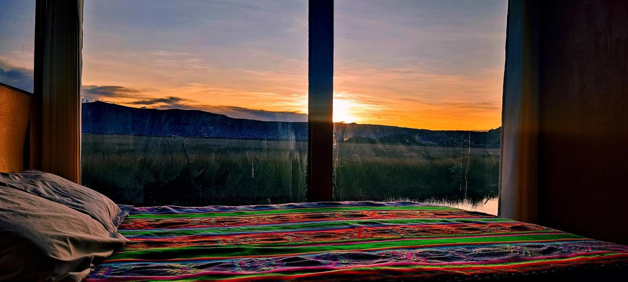 Los Uros Puno Buitenkant foto