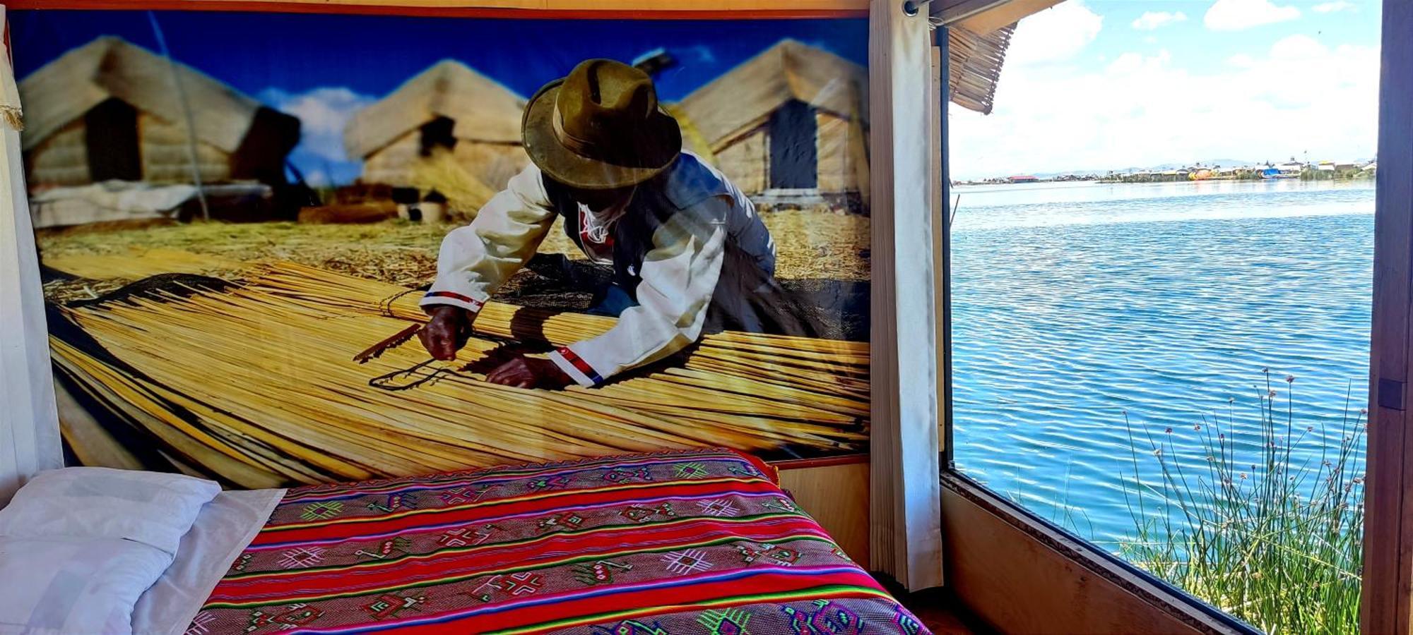 Los Uros Puno Buitenkant foto