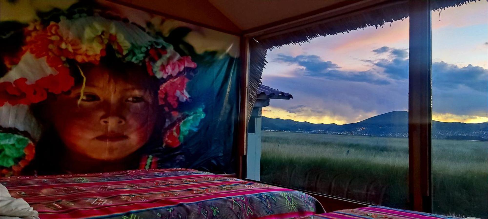 Los Uros Puno Buitenkant foto