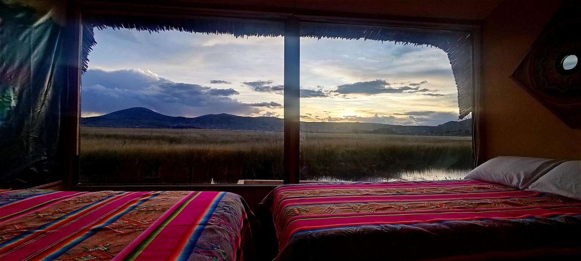 Los Uros Puno Buitenkant foto