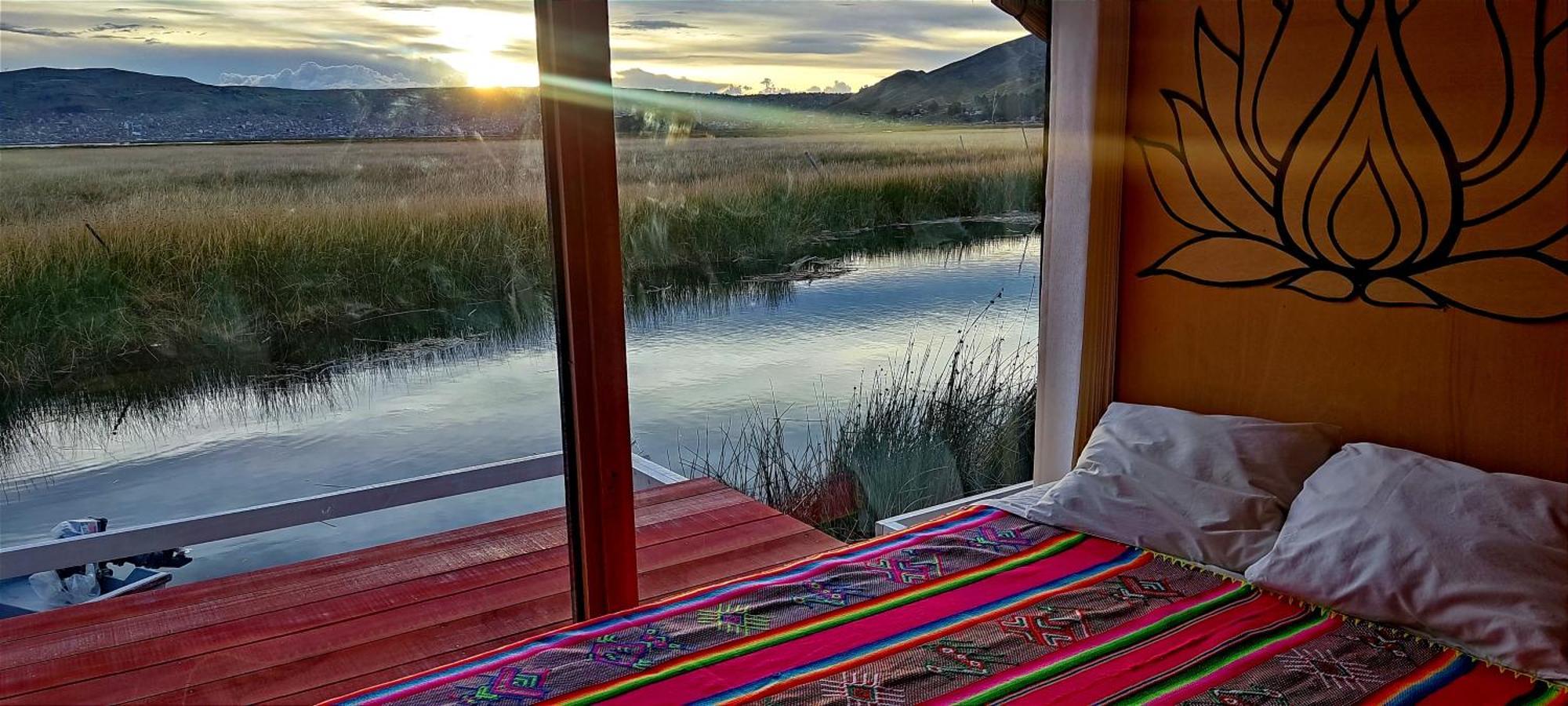 Los Uros Puno Buitenkant foto