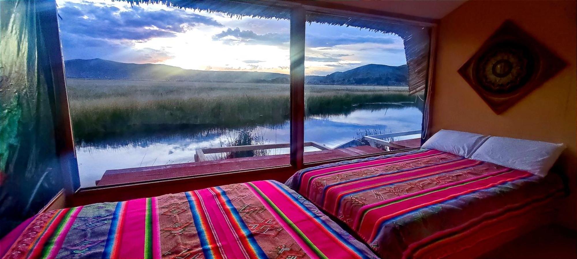Los Uros Puno Buitenkant foto