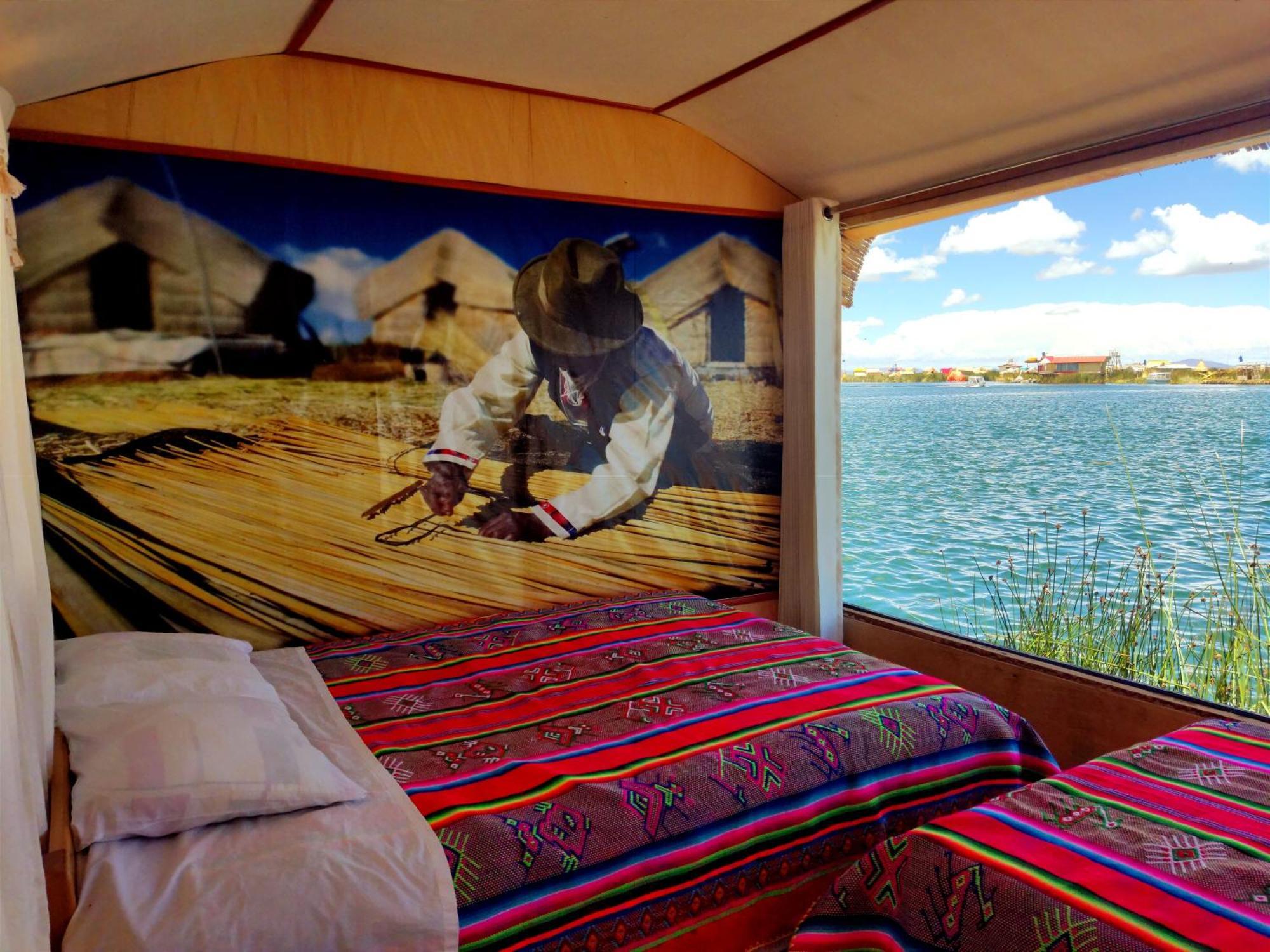 Los Uros Puno Buitenkant foto